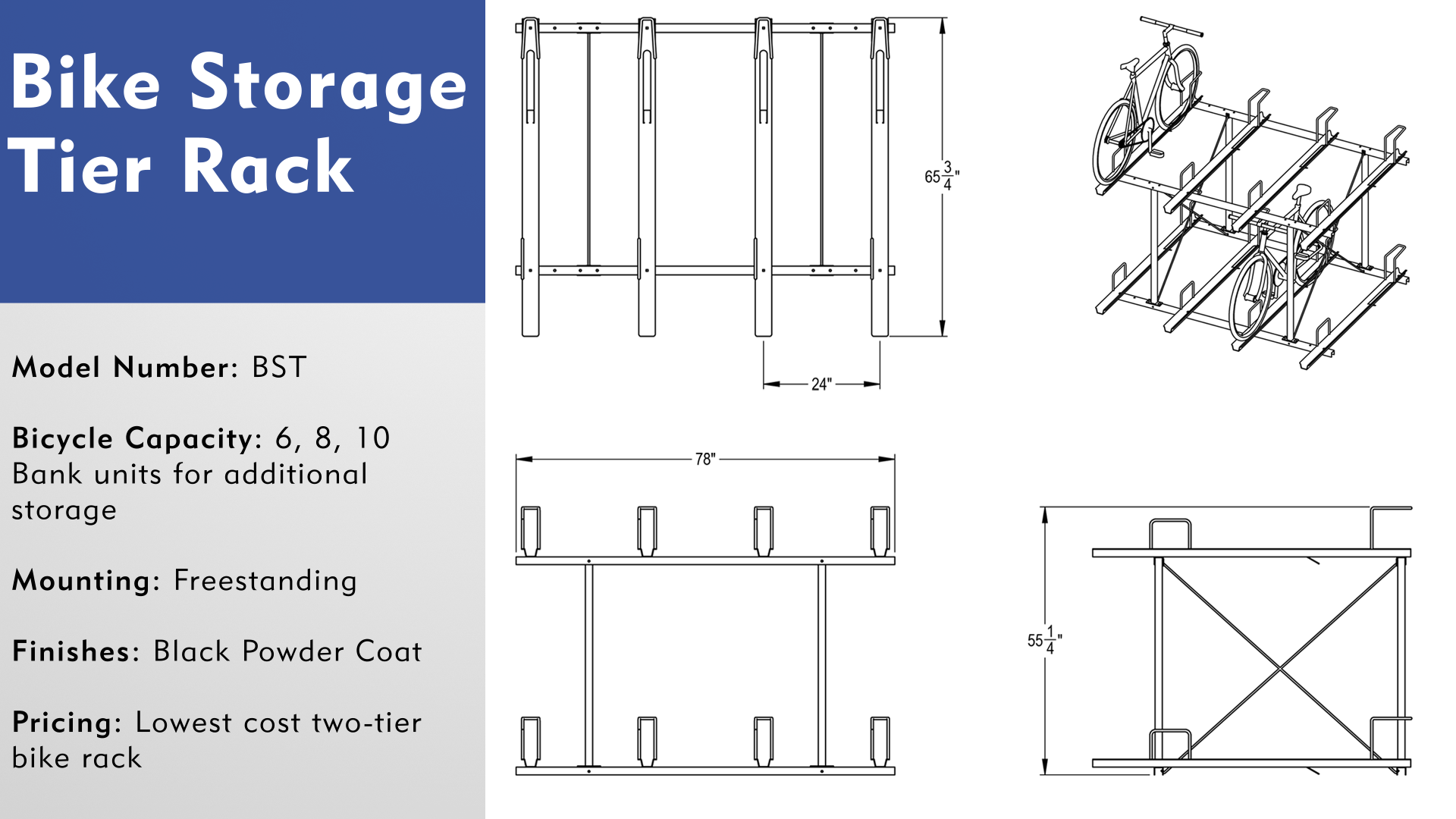 Two Tier Bike Rack Dimensions Tips For Selecting Yours Two Tier Bike Rack Dimensions Tips For Selecting Yours
